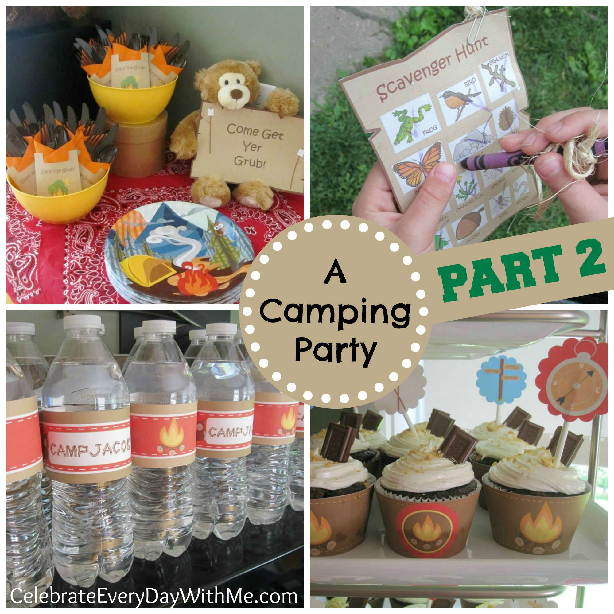 A Camping Party part 2 Celebrate Every Day With Me