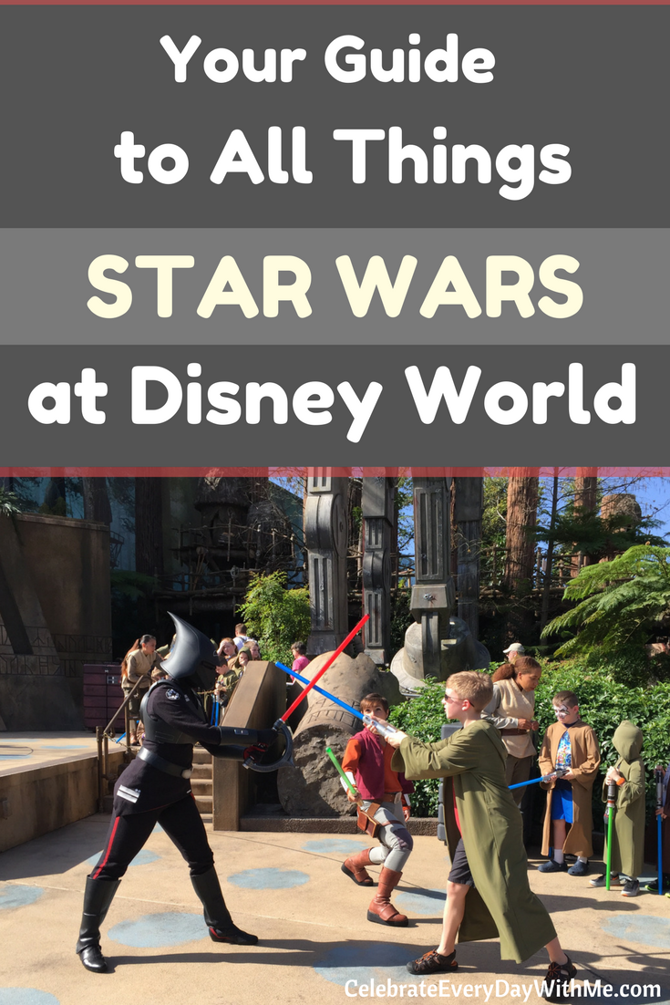 Your Guide to Star Wars at Disney World Celebrate Every Day With Me