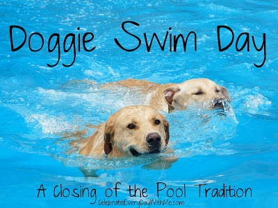 Dog hot sale pool day