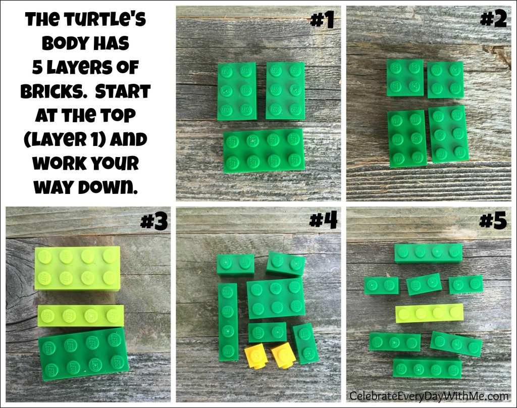 simple lego turtle