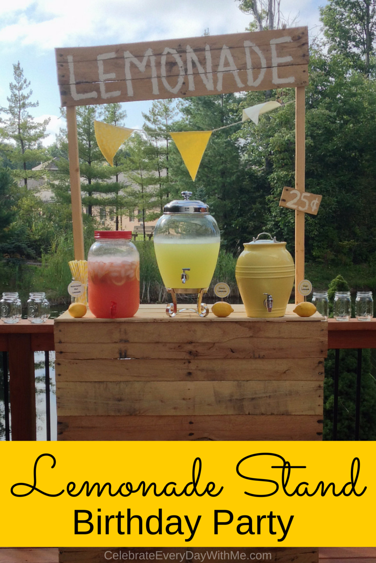 Our Lemonade Party | Celebrate Every Day With Me