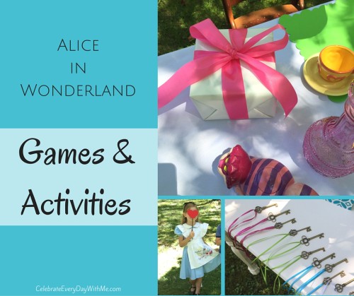 Alice in Wonderland Party Games, Activities & More - Celebrate Every ...