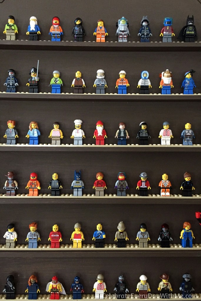 lego mini figure displays