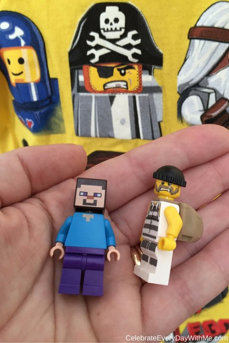 trading lego figures at legoland