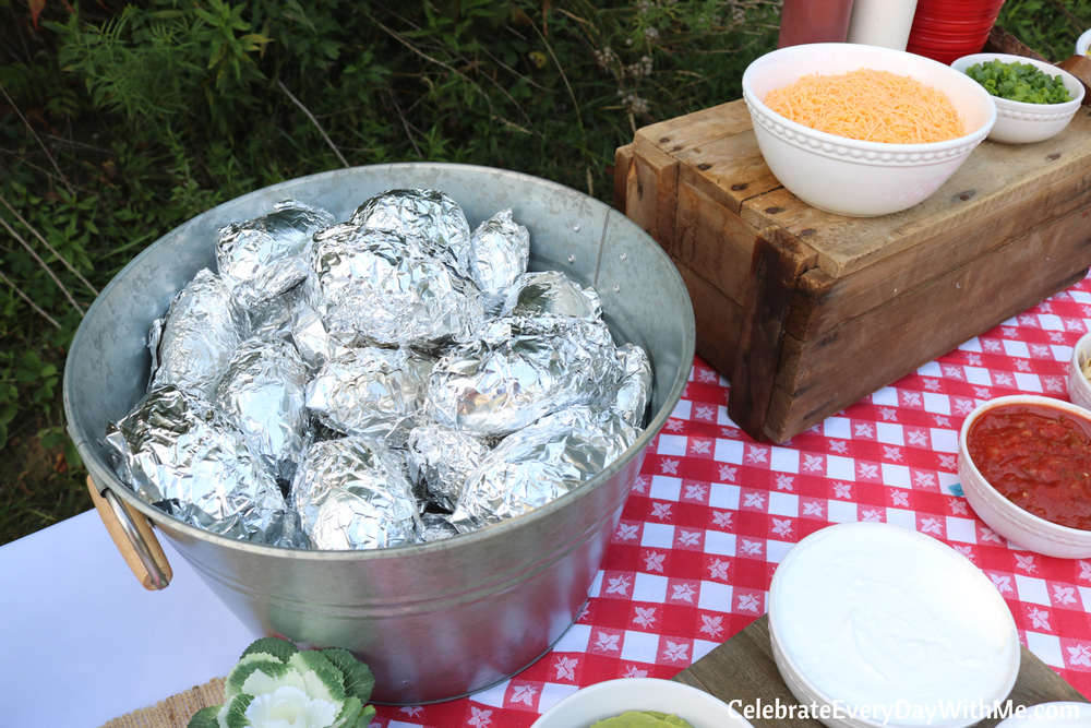 How To Build An Awesome Baked Potato Bar - Celebrate Every Day With Me